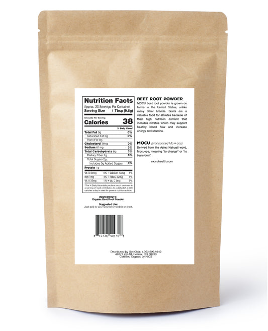 MOCU Organic Beet Root Powder