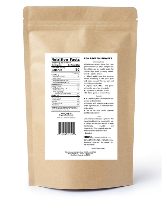 MOCU Organic Pea Protein