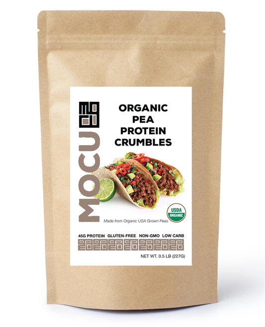 MOCU Organic Pea Protein Crumbles